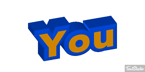 You Текстовый эффект