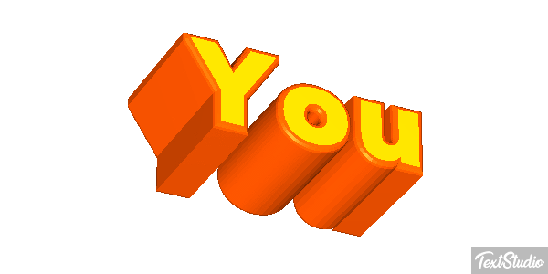 You Текстовый эффект