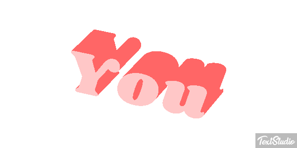 You Текстовый эффект