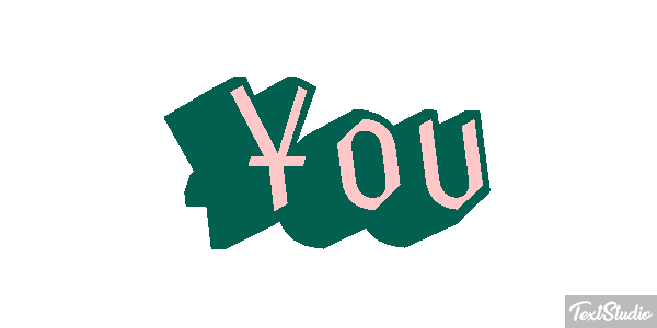 You Текстовый эффект