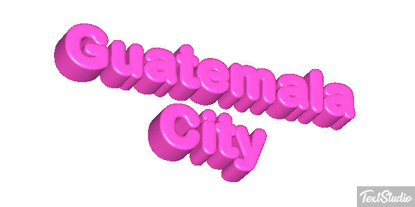 Guatemala City Efekt tekstowy