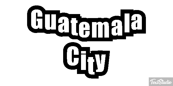 Guatemala City Efekt tekstowy