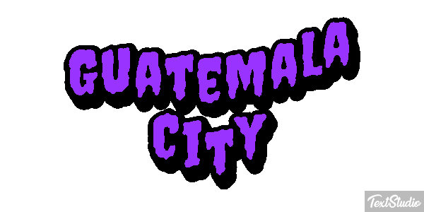 Guatemala City Efekt tekstowy
