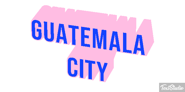 Guatemala City Efekt tekstowy