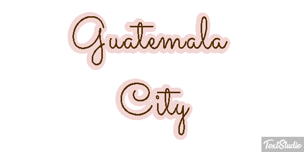 Guatemala City Efekt tekstowy