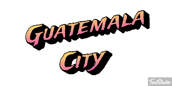 Guatemala City Efekt tekstowy