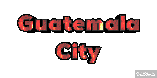 Guatemala City Efekt tekstowy