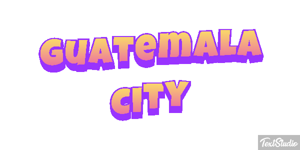 Guatemala City Efekt tekstowy