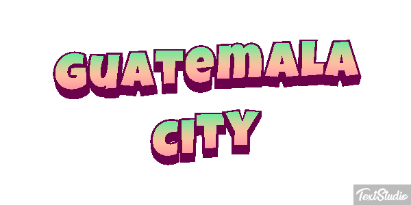 Guatemala City Efekt tekstowy