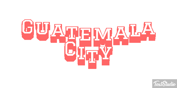 Guatemala City Efekt tekstowy