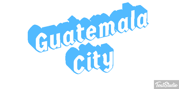 Guatemala City Efekt tekstowy