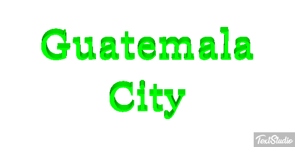 Guatemala City Efekt tekstowy