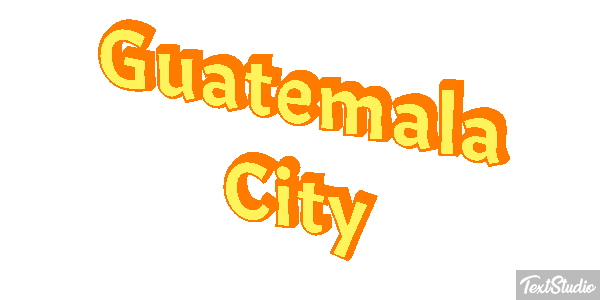 Guatemala City Efekt tekstowy