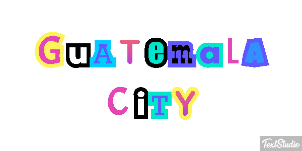 Guatemala City Efekt tekstowy
