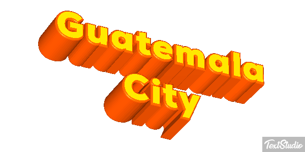 Guatemala City Efekt tekstowy
