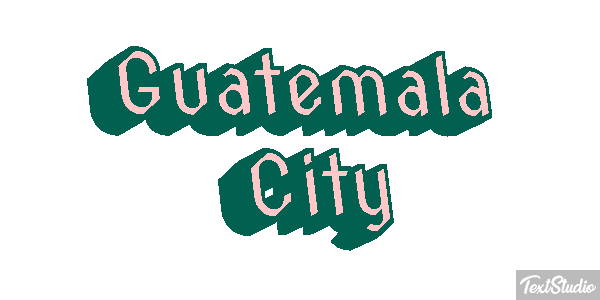 Guatemala City Efekt tekstowy