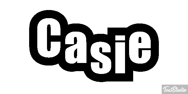 Casie Effetto testo