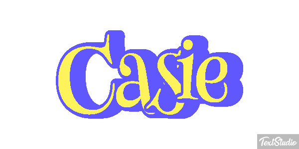 Casie Effetto testo
