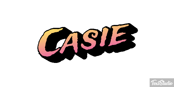 Casie Effetto testo