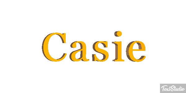 Casie Effetto testo