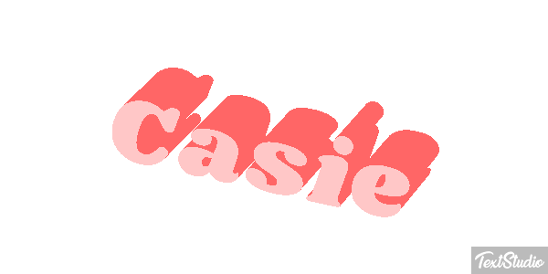 Casie Effetto testo