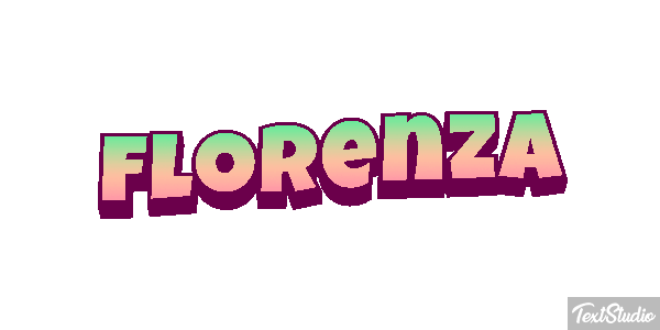 Florenza Effetto testo