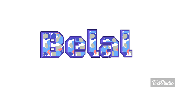 Belal Text effect