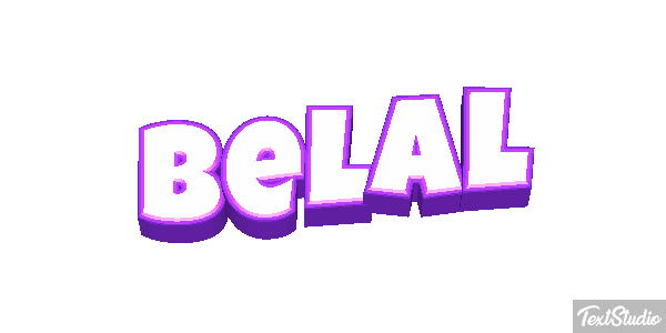 Belal Text effect