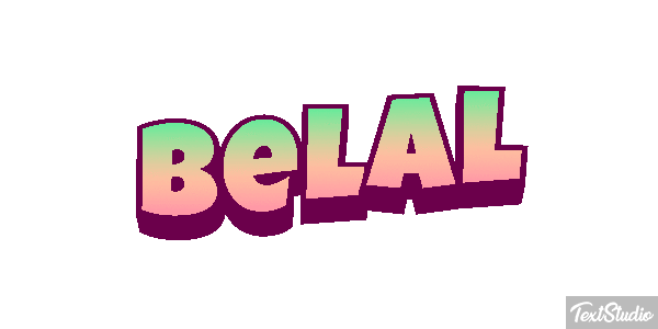 Belal Text effect