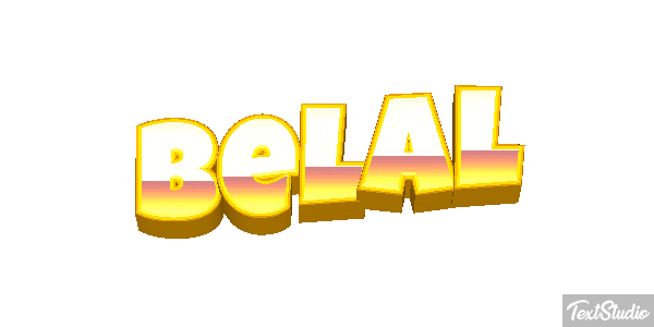 Belal Text effect