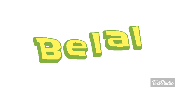 Belal Text effect