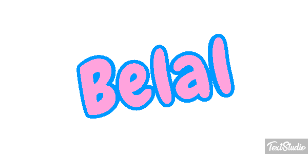 Belal Text effect