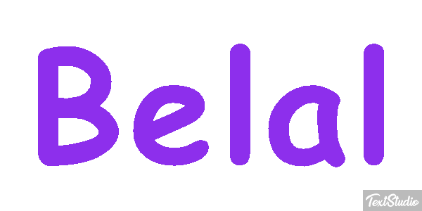 Belal Text effect