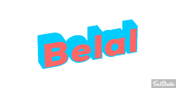 Belal Text effect