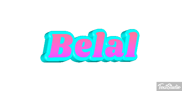 Belal Text effect