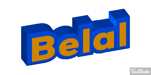 Belal Text effect