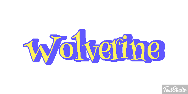 Wolverine Text effect