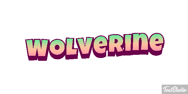 Wolverine Text effect