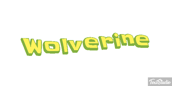 Wolverine Text effect