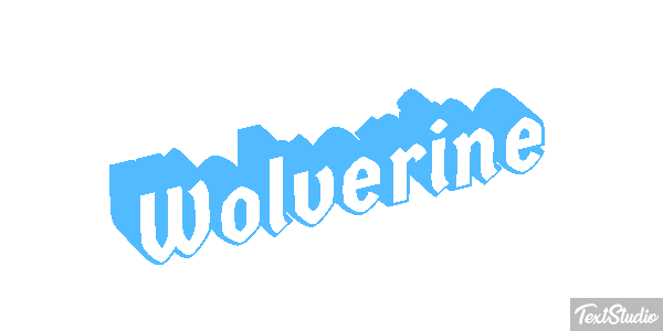 Wolverine Text effect