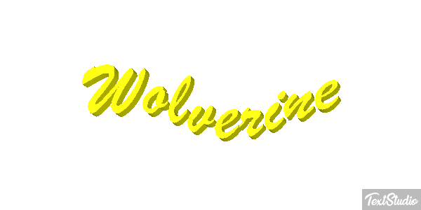 Wolverine Text effect