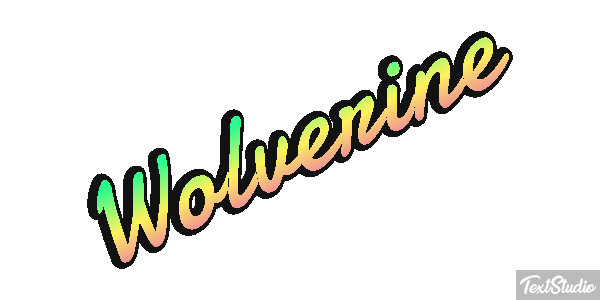 Wolverine Text effect