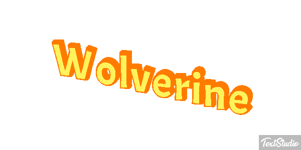 Wolverine Text effect