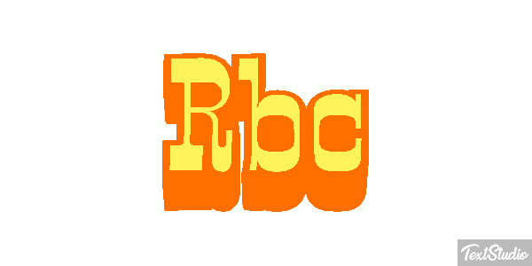 Rbc Text effect