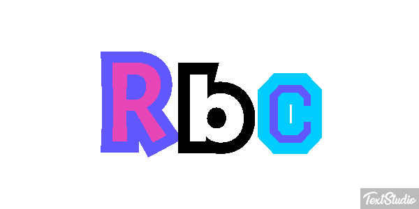 Rbc Text effect