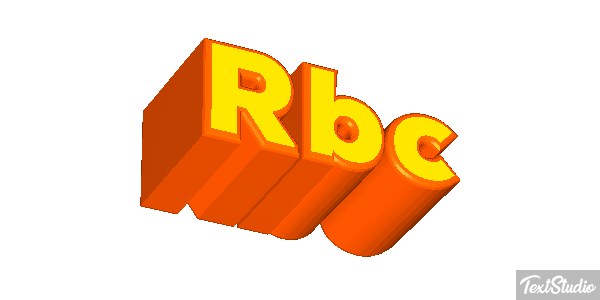 Rbc Text effect