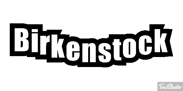 Birkenstock Efecto de texto