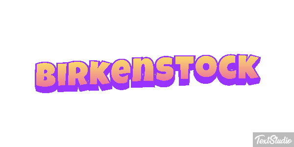 Birkenstock Efecto de texto