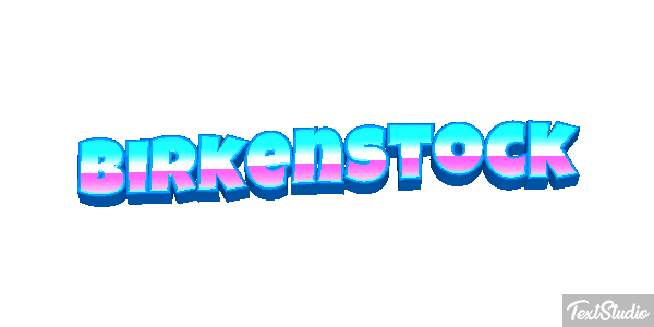 Birkenstock Efecto de texto
