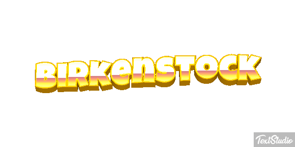 Birkenstock Efecto de texto